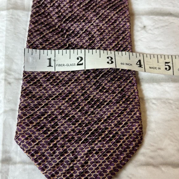 Brioni Purple Men Neck Tie 61”